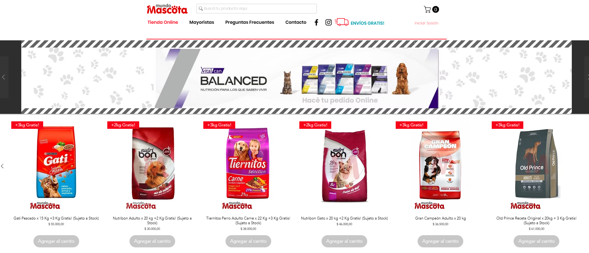 Mundo Mascota – Tienda online